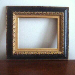 Late 60s Custom Wood Picture Frame Vintage